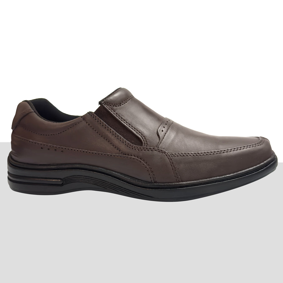 Sapato Social Couro Comfort 5010 COURO CAFE
