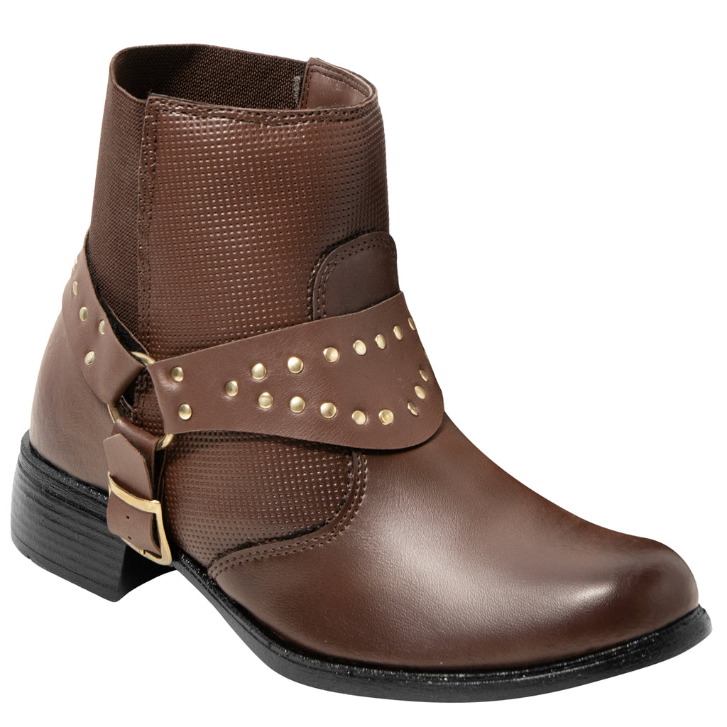 Bota Feminina Stribo 16021 SIROCO CAPUCCINO