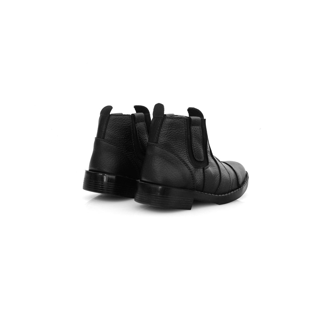 Botina Infantil 13010 COURO PRETO