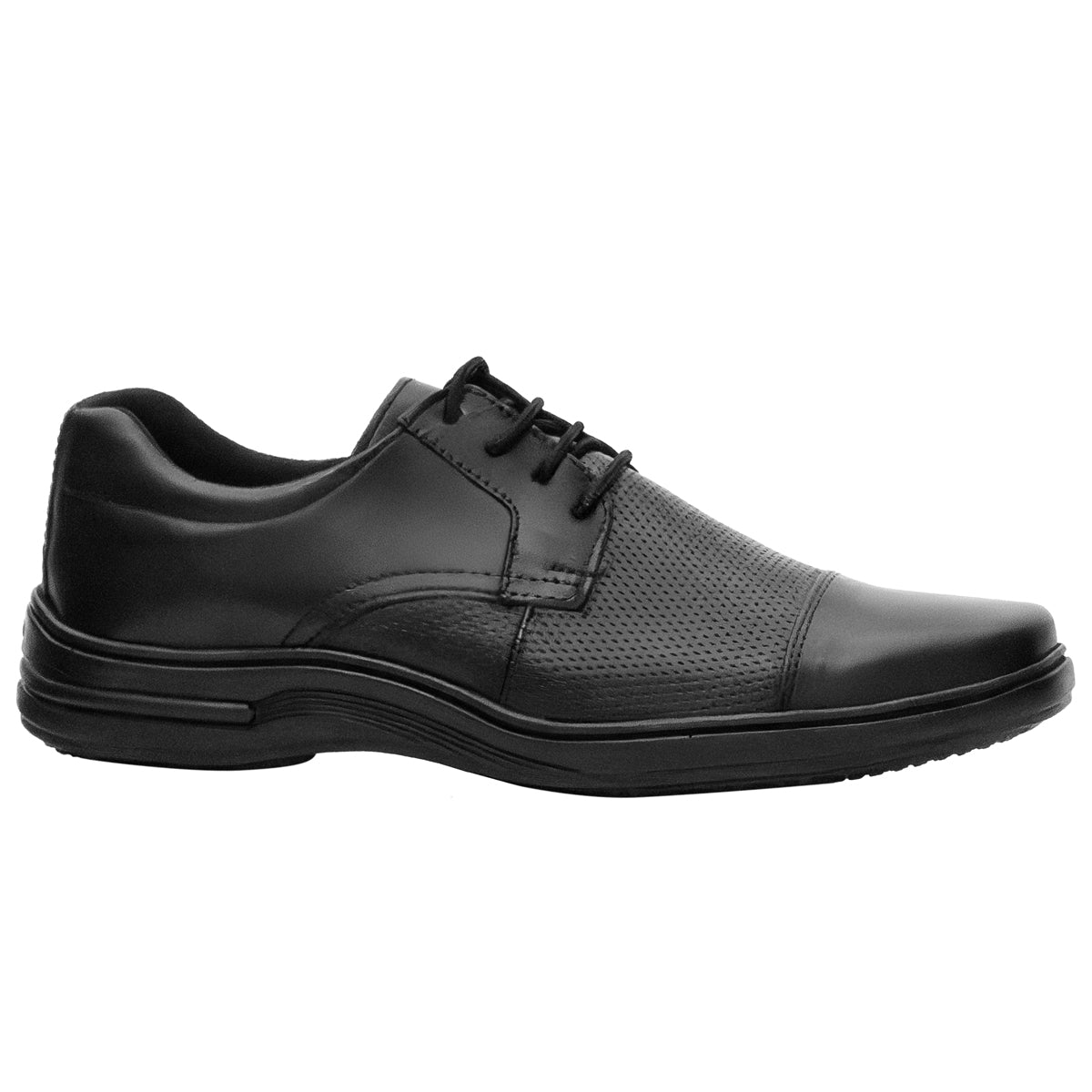 Sapato Social Couro Comfort 5051 COURO PRETO