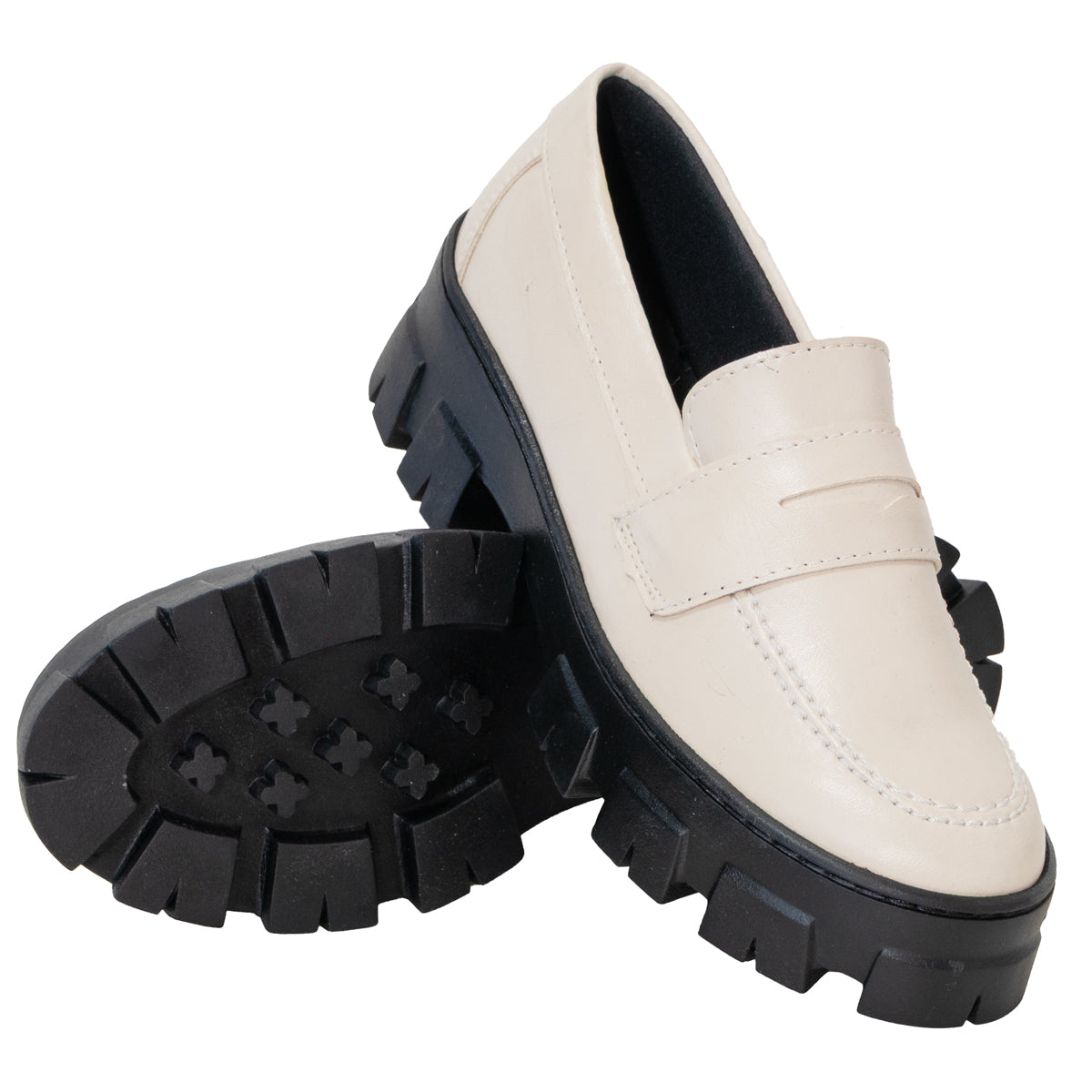 Mocassim Feminino 10023 Siroco Off White
