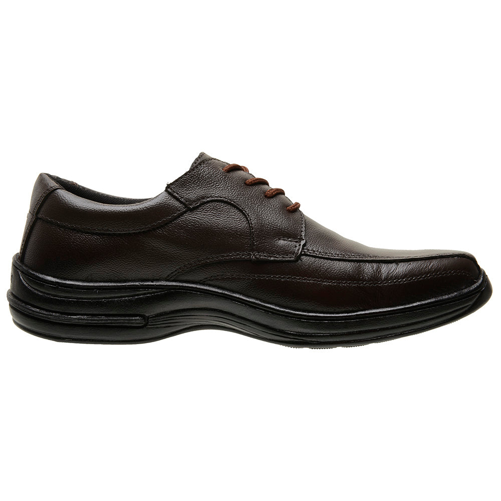 Sapato Social Couro Comfort 5020 COURO CAFE