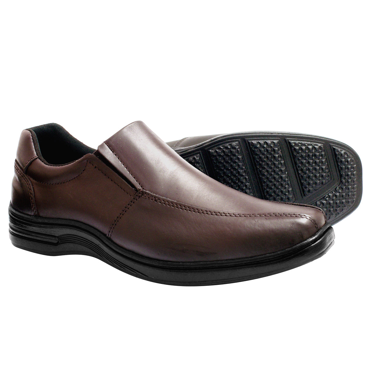 Sapato Social Couro Comfort 5030 COURO CAFE