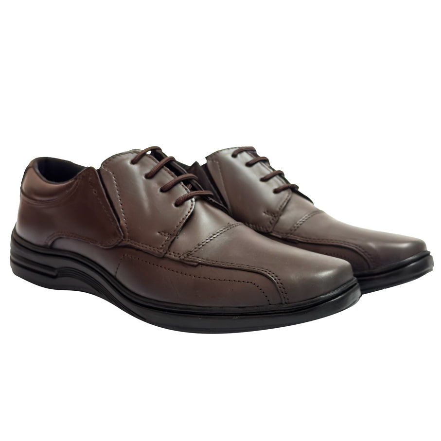 Sapato Social Couro Comfort 5070 COURO CAFE