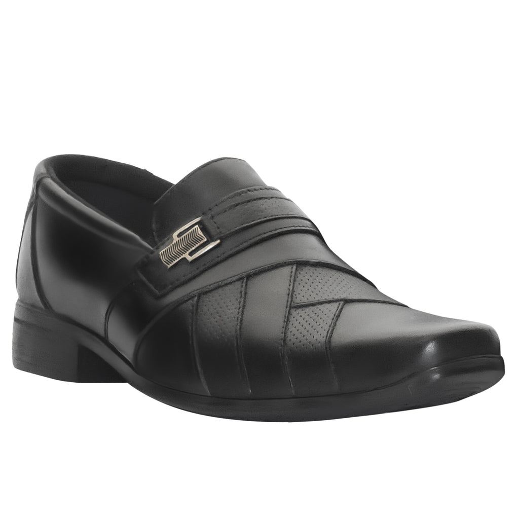 Sapato Social Couro Clássico 3061 COURO PRETO