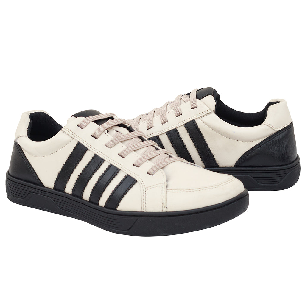 Sapatênis 18010 OFF WHITE-PRETO