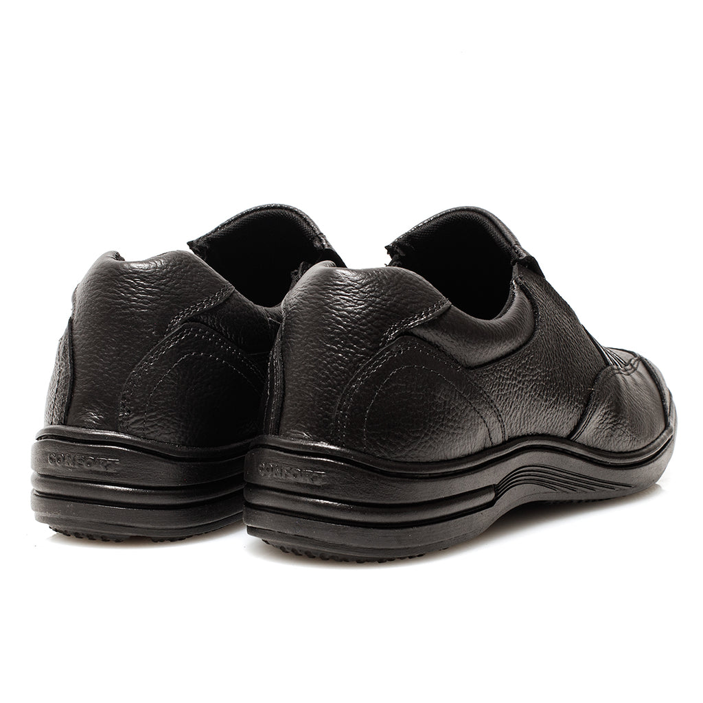 Sapato Social Couro Comfort 5100 COURO PRETO