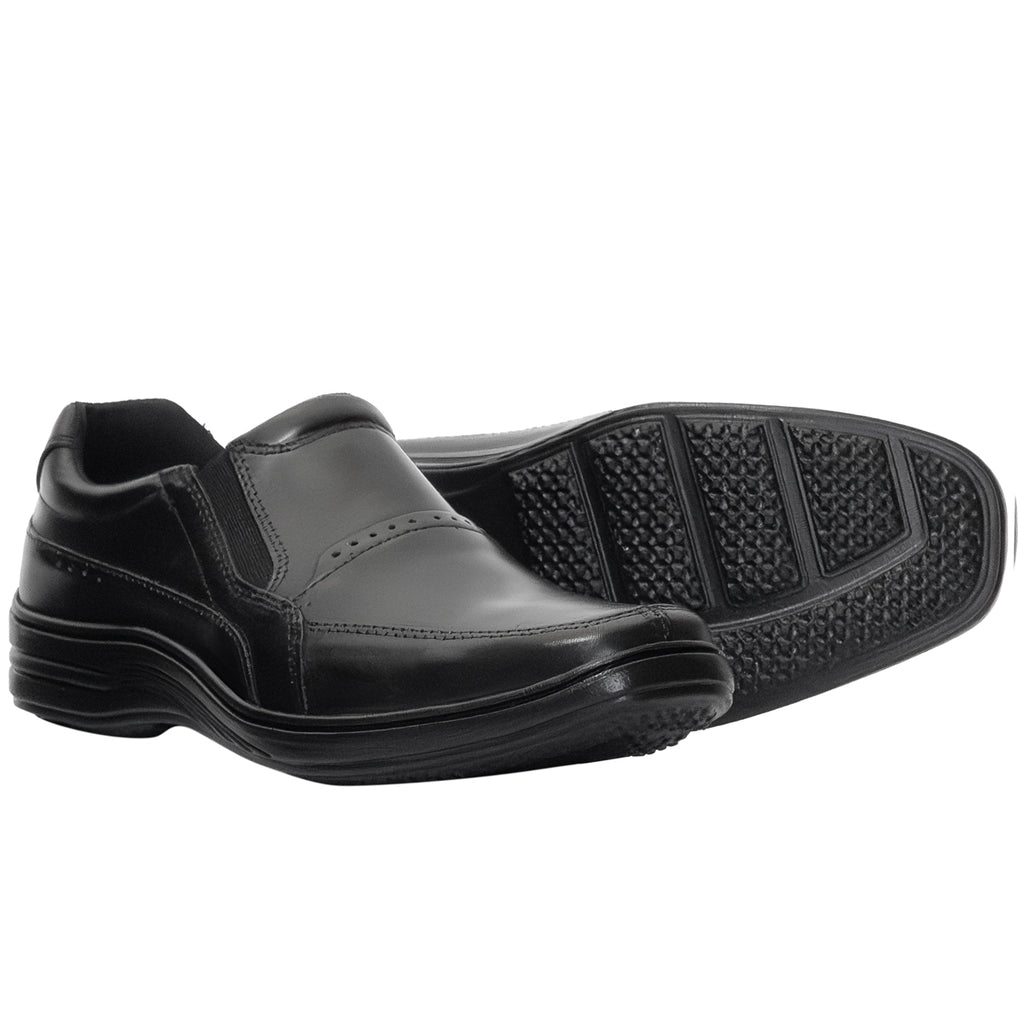 Sapato Social Couro Comfort 5010 COURO PRETO