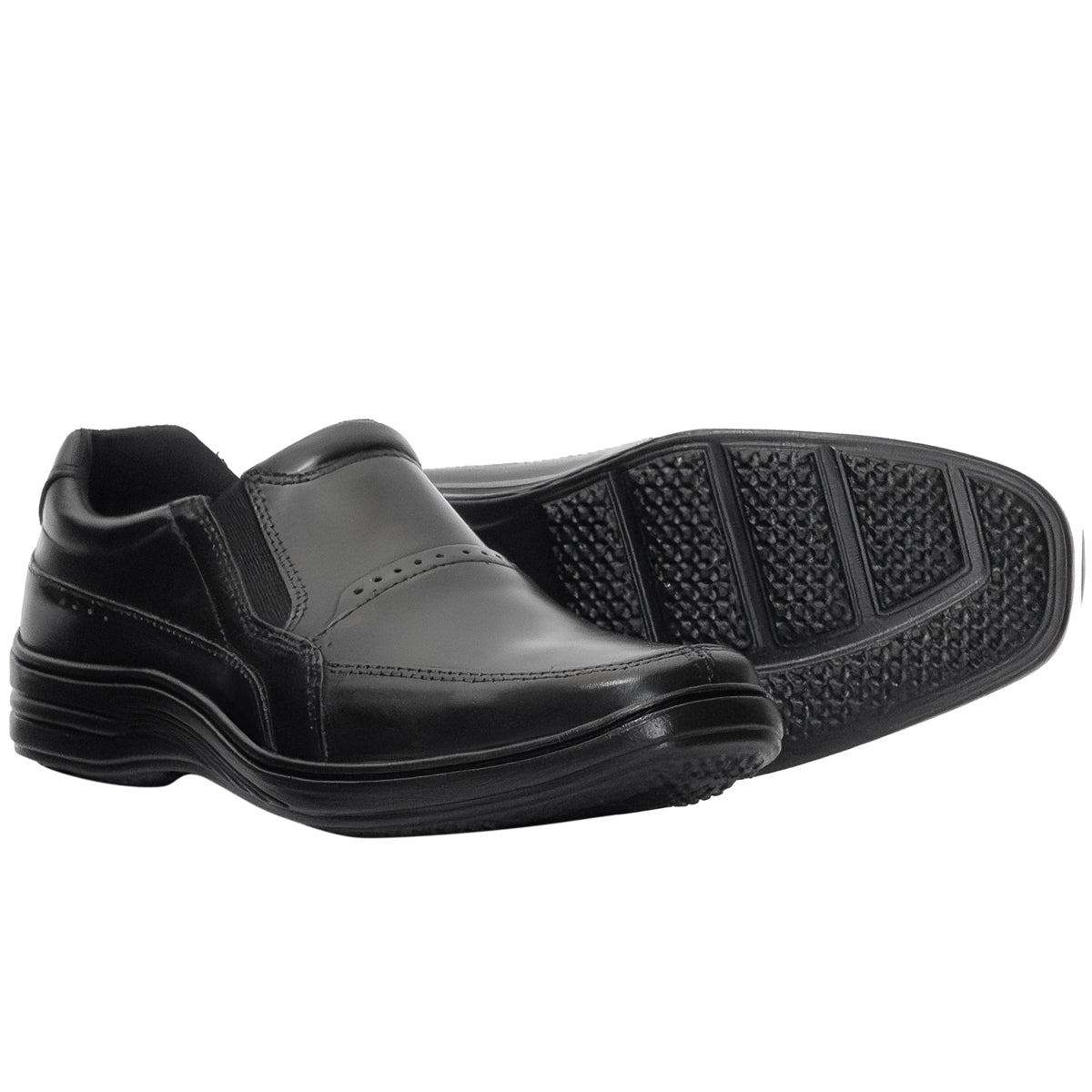 Sapato Social Couro Comfort 5010 COURO PRETO