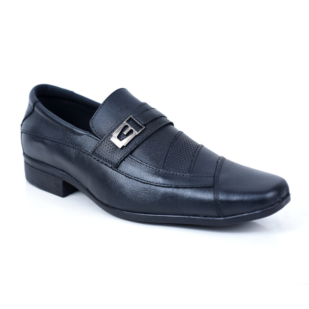 Sapato Social Couro Clássico 3051 COURO PRETO