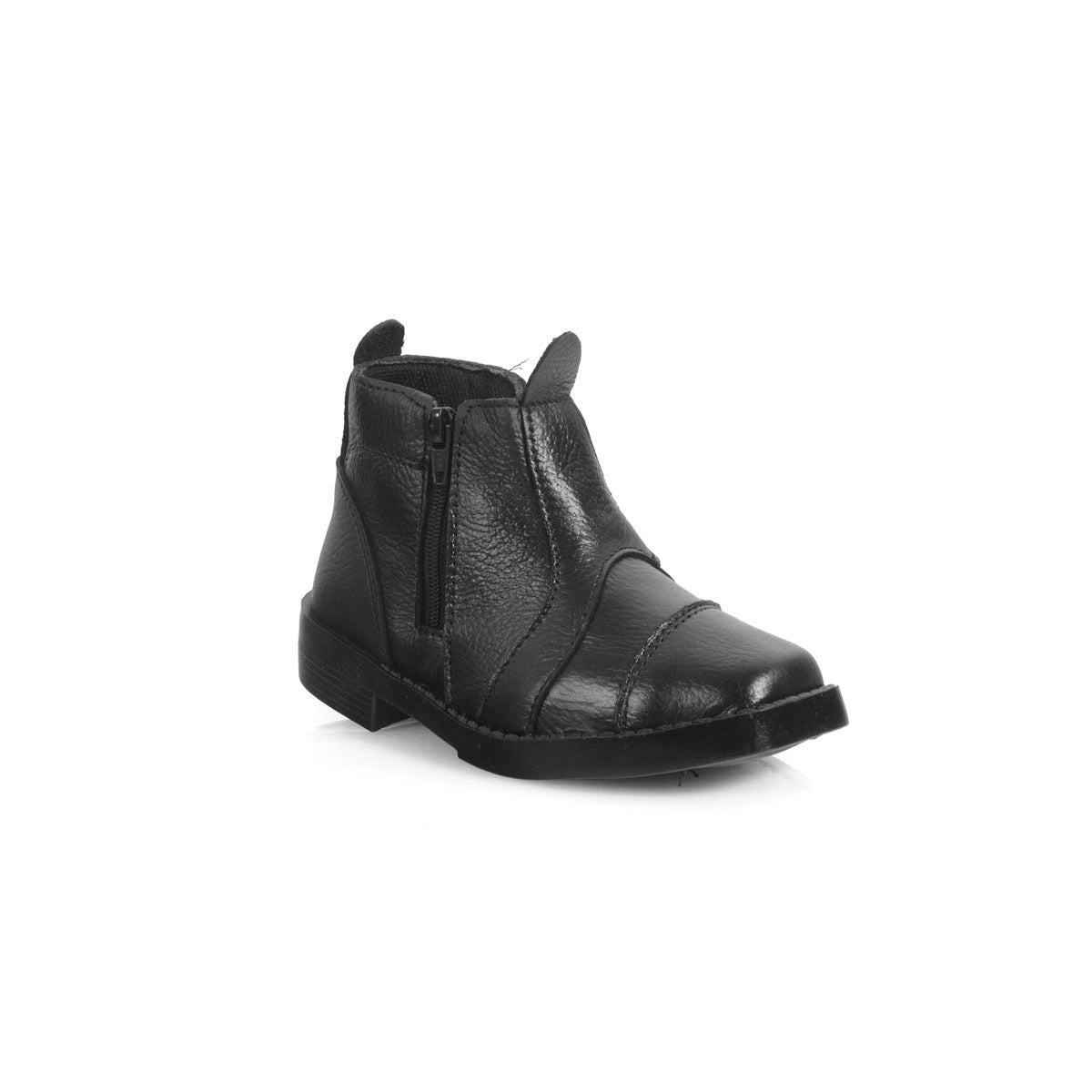Botina Infantil 13030 COURO PRETO