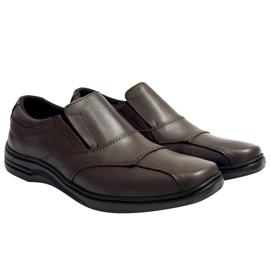 Sapato Social Couro Comfort 5080 COURO CAFE