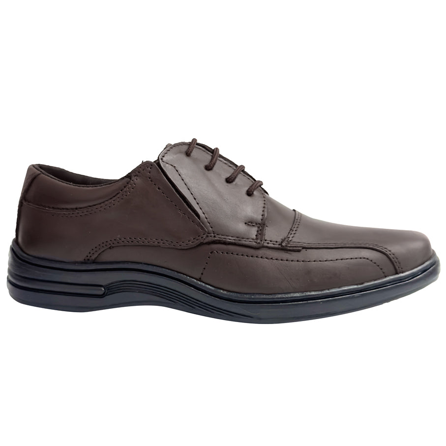 Sapato Social Couro Comfort 5070 COURO CAFE
