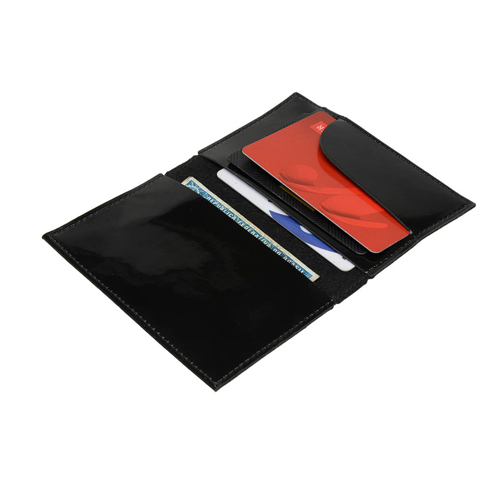 Porta Cartao VERNIZ PRETO