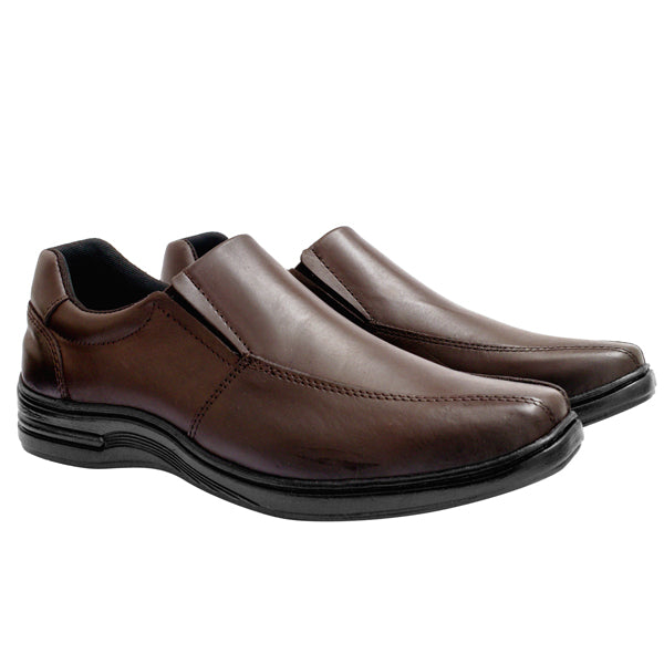 Sapato Social Couro Comfort 5030 COURO CAFE