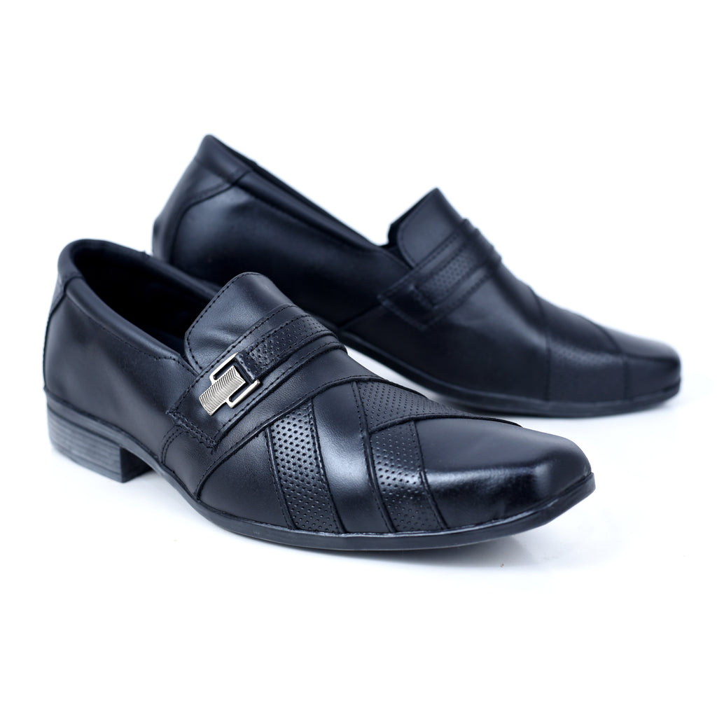 Sapato Social Couro Clássico 3061 COURO PRETO