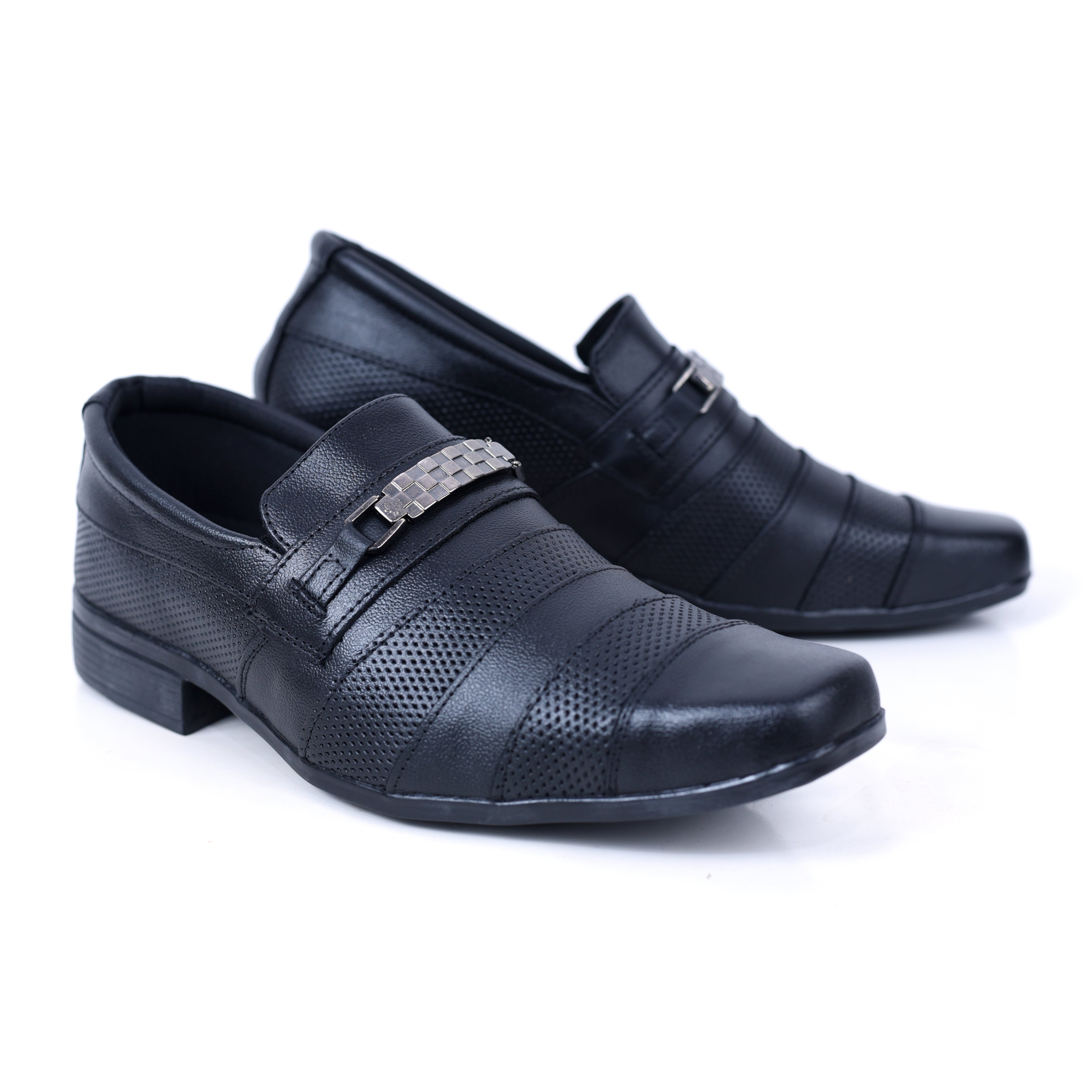 Sapato Social Couro Clássico 3041 COURO PRETO