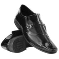 Sapato Social Sintético 1061 VERNIZ PRETO