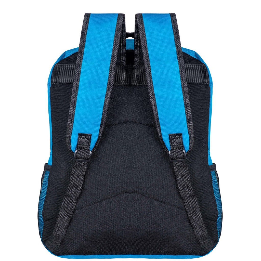 Mochila Urban Essentials Azul Resistente — Compartimentos Amplos com Espaço para Notebook, Tecido Durável e Alças Acolchoadas Ajustáveis, Design Urbano Versátil para Trabalho, Faculdade, Academia e Viagens Curtas