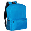 Mochila Urban Essentials Azul Resistente — Compartimentos Amplos com Espaço para Notebook, Tecido Durável e Alças Acolchoadas Ajustáveis, Design Urbano Versátil para Trabalho, Faculdade, Academia e Viagens Curtas