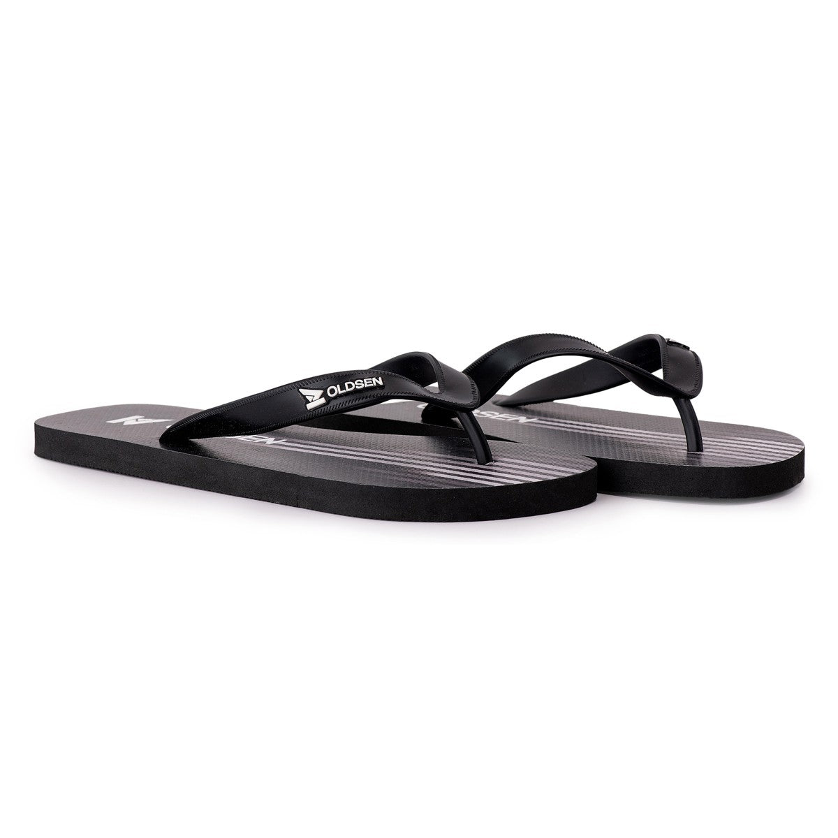 Chinelo Masculino Slide — Preto — vista frontal