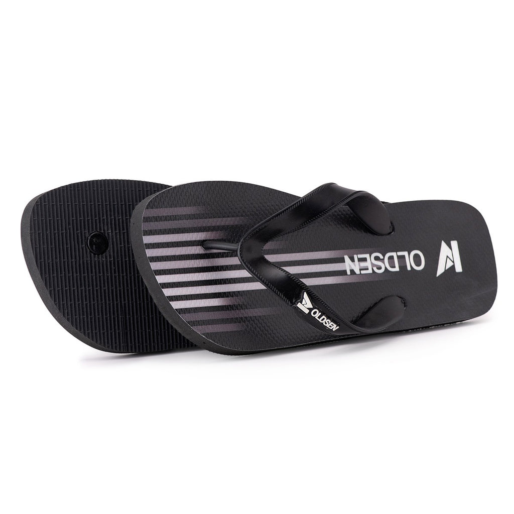 Chinelo Masculino Slide — Preto — detalhe