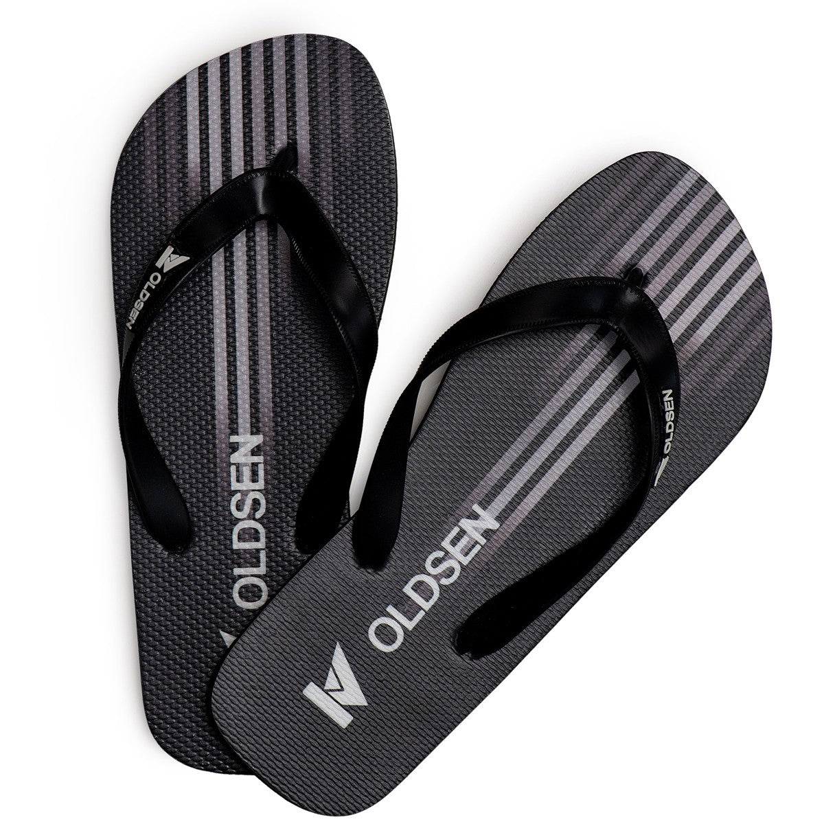Chinelo Masculino Slide — Preto — vista superior