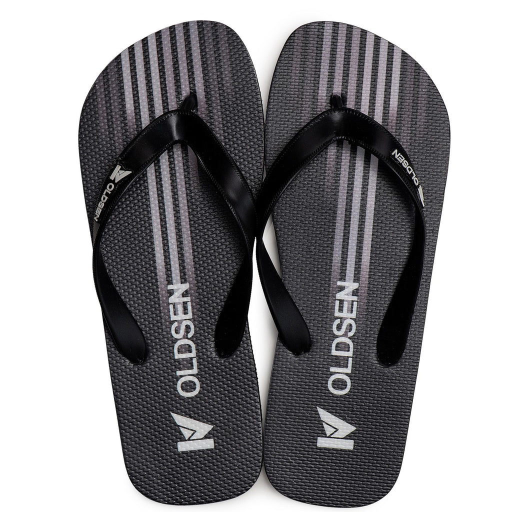 Chinelo Masculino Slide — Preto — vista lateral