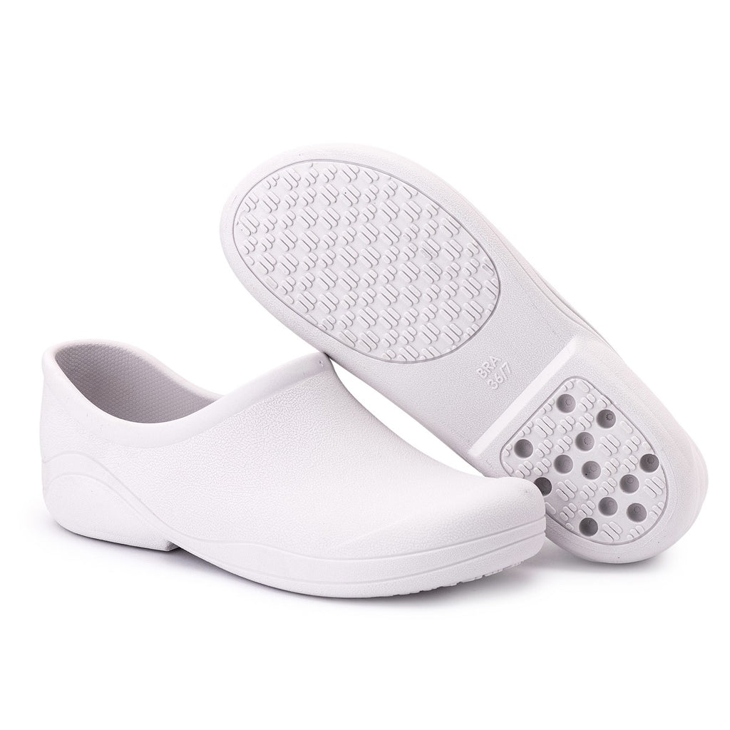 Chinelo Masculino Slide — Branco — vista frontal