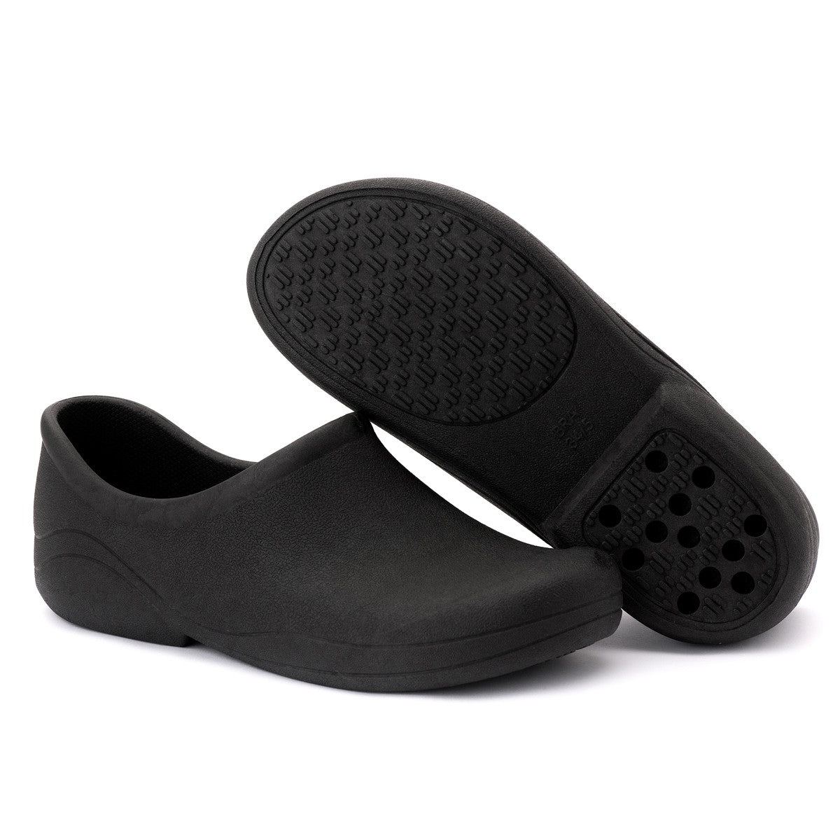 Chinelo Masculino Slide — Preto — vista frontal