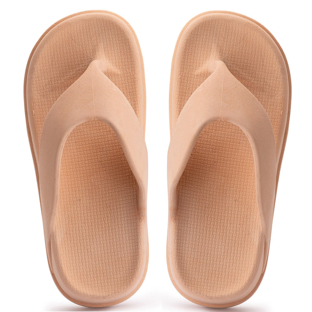 Chinelo Masculino Slide — Nude — outro ângulo