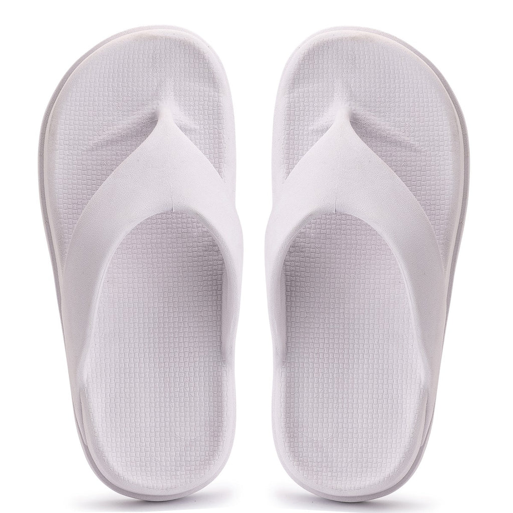 Chinelo Masculino Slide — Branco — vista superior