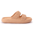 Chinelo Masculino Slide — Nude — vista lateral