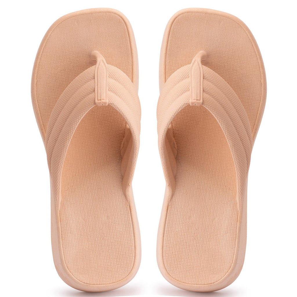 Chinelo Masculino Slide — Nude — outro ângulo