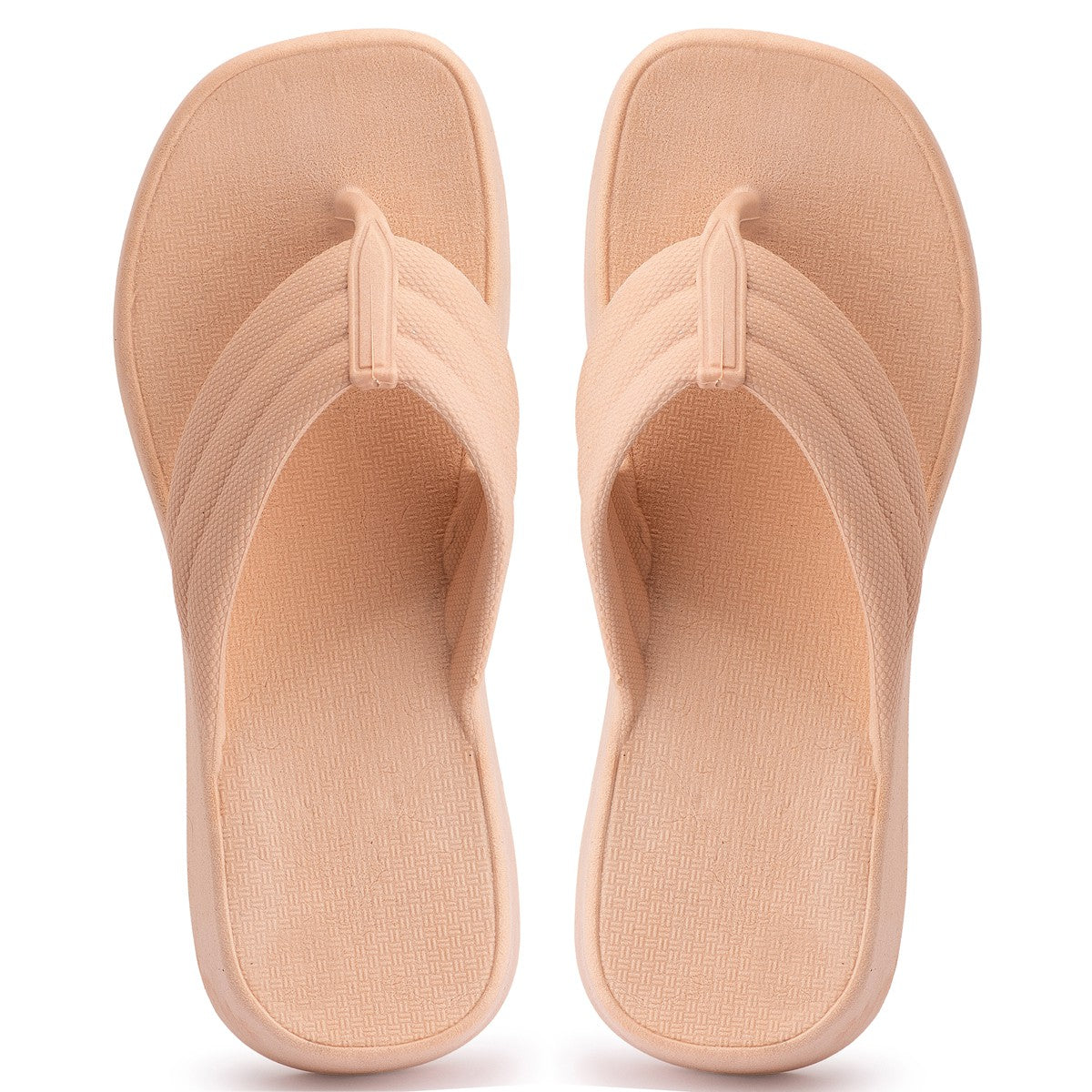 Chinelo Masculino Slide — Nude — outro ângulo