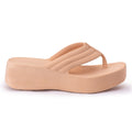 Chinelo Masculino Slide — Nude — vista lateral