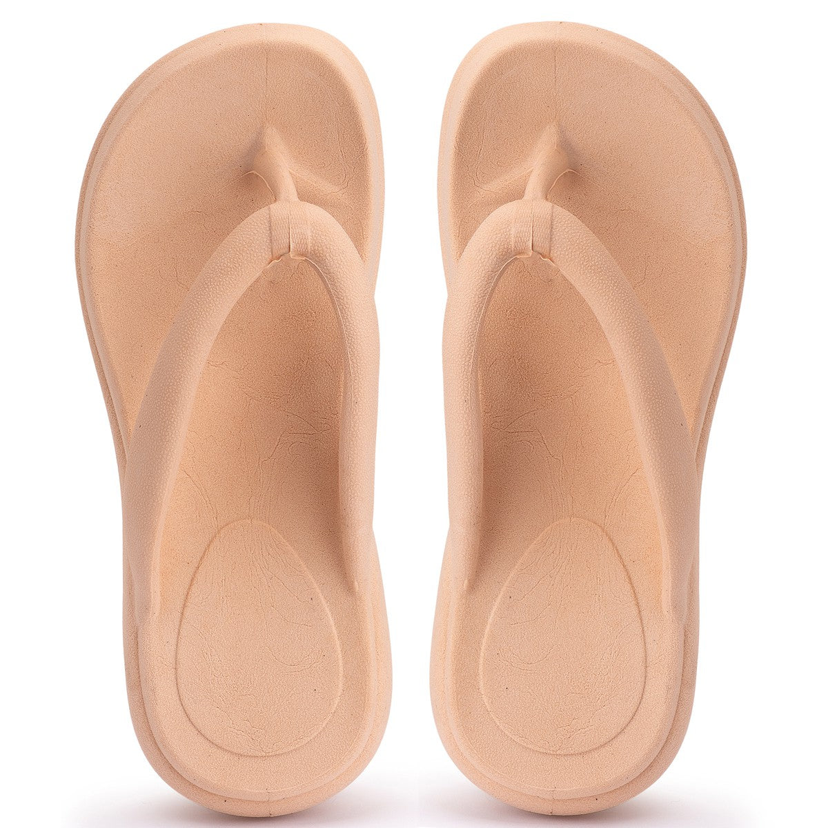 Tamanco Masculino — Nude — vista superior