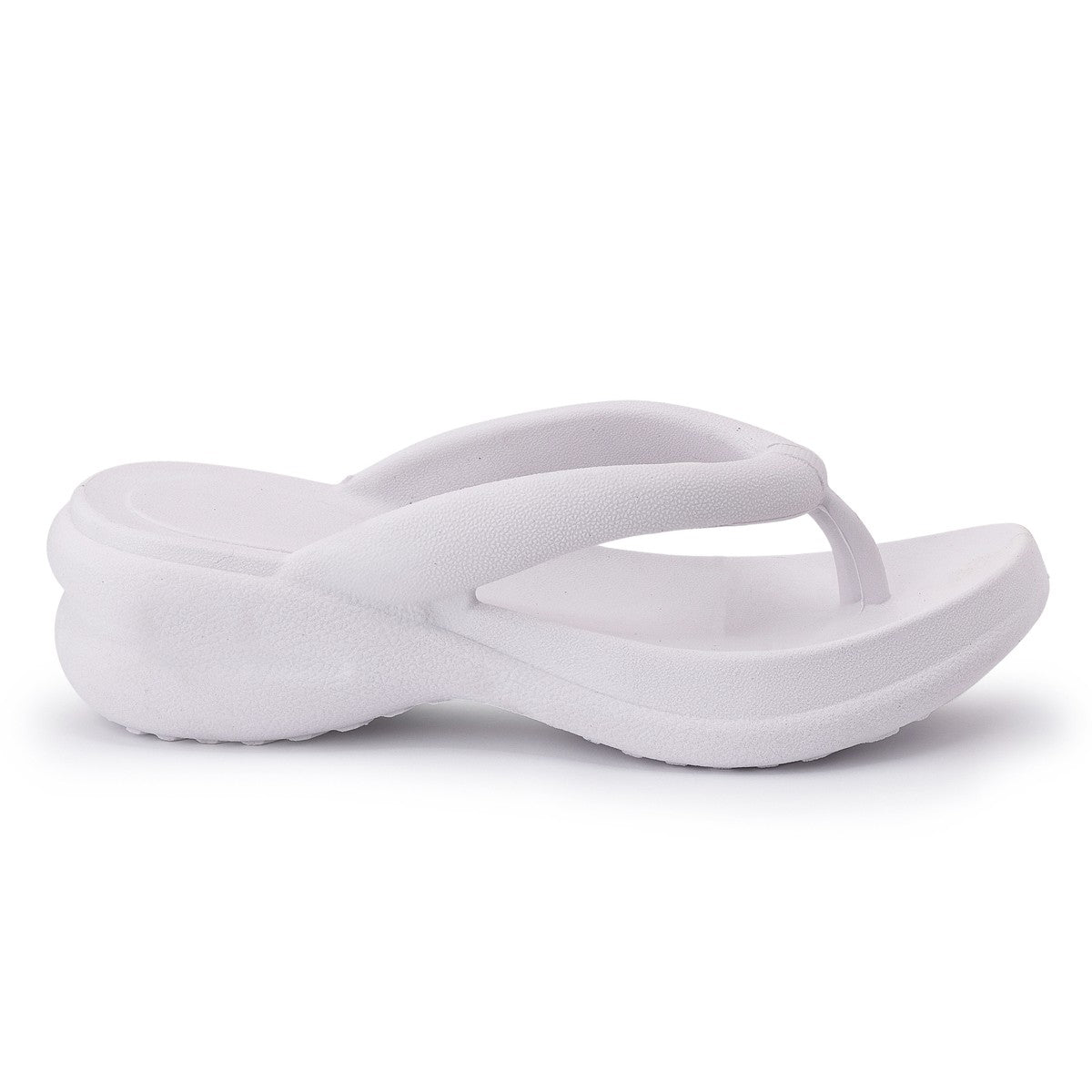 Tamanco Masculino — Branco — vista lateral