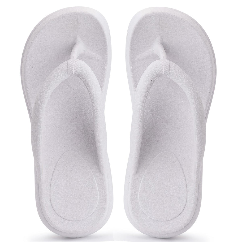 Tamanco Masculino — Branco — vista superior