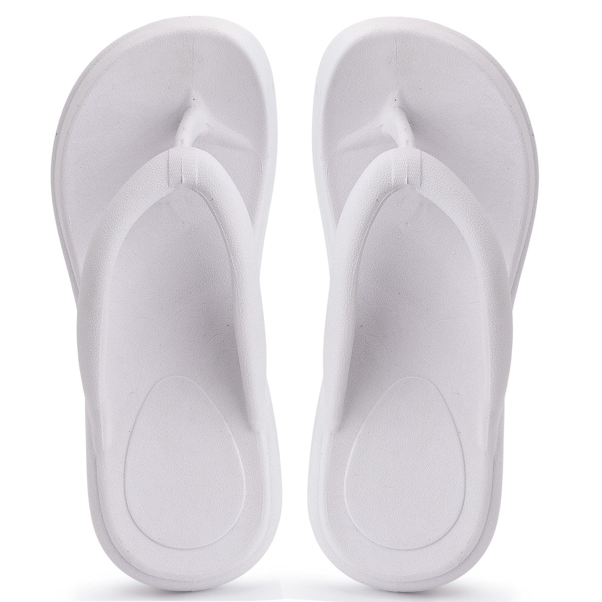 Tamanco Masculino — Branco — vista superior