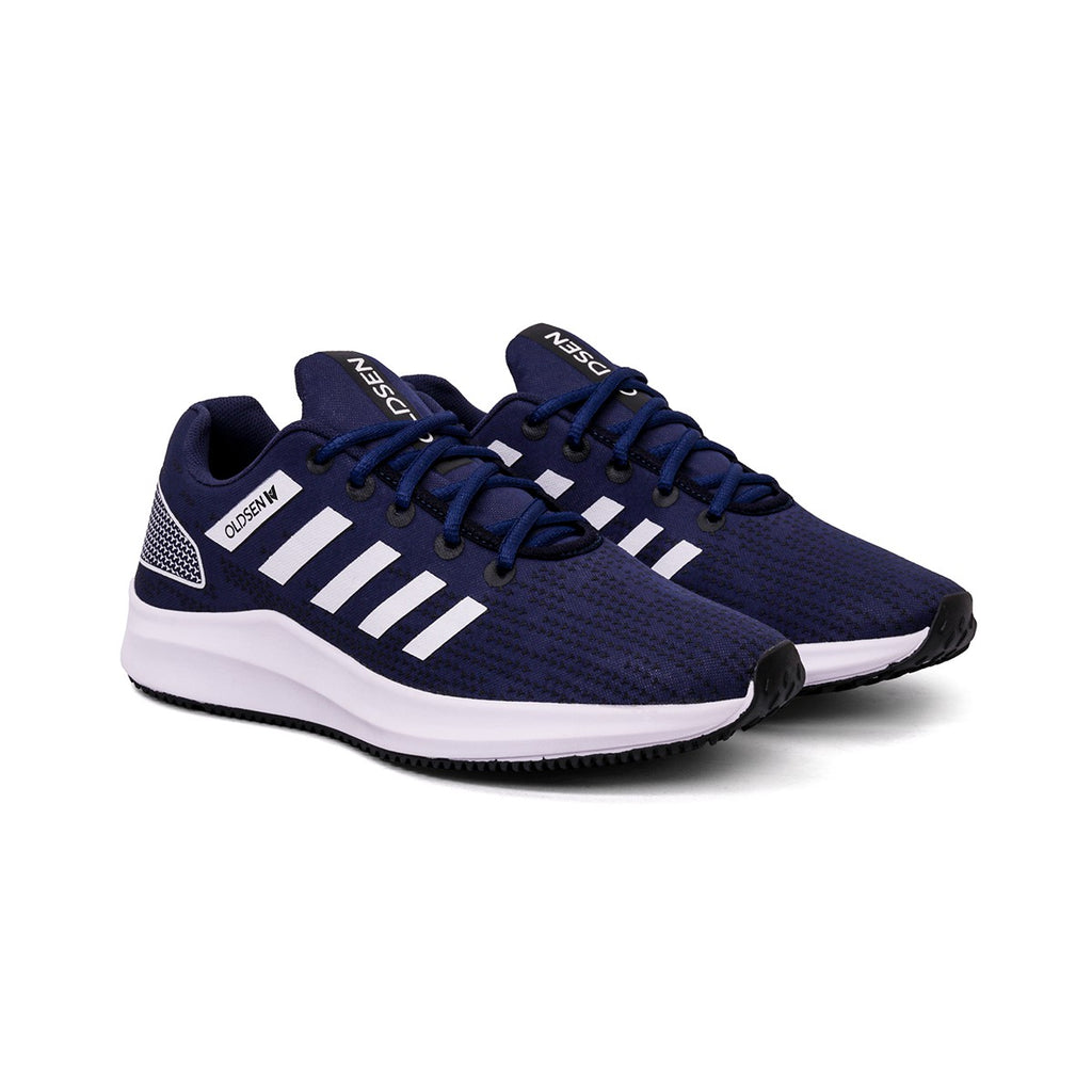 Tênis Masculino Casual Esportivo — Azul — vista frontal