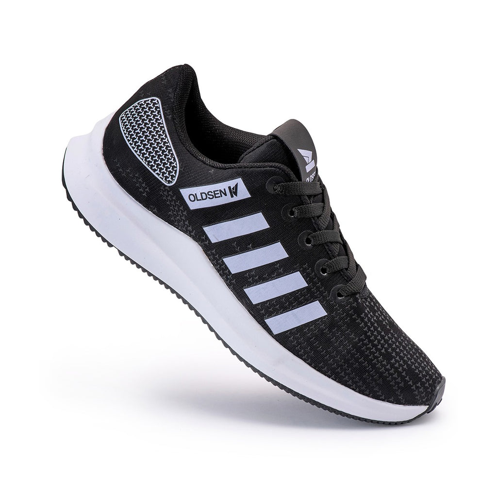 Tênis Masculino Casual Esportivo — Preto — vista lateral