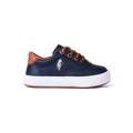 Sapatênis Infantil Polo Roma Marinho — Calçado Casual Confortável para Crianças, Solado Antiderrapante, Palmilha Macia e Cadarço Prático, Acabamento Premium Calçado Net, Ideal para Escola, Brincar e Passeios em Família