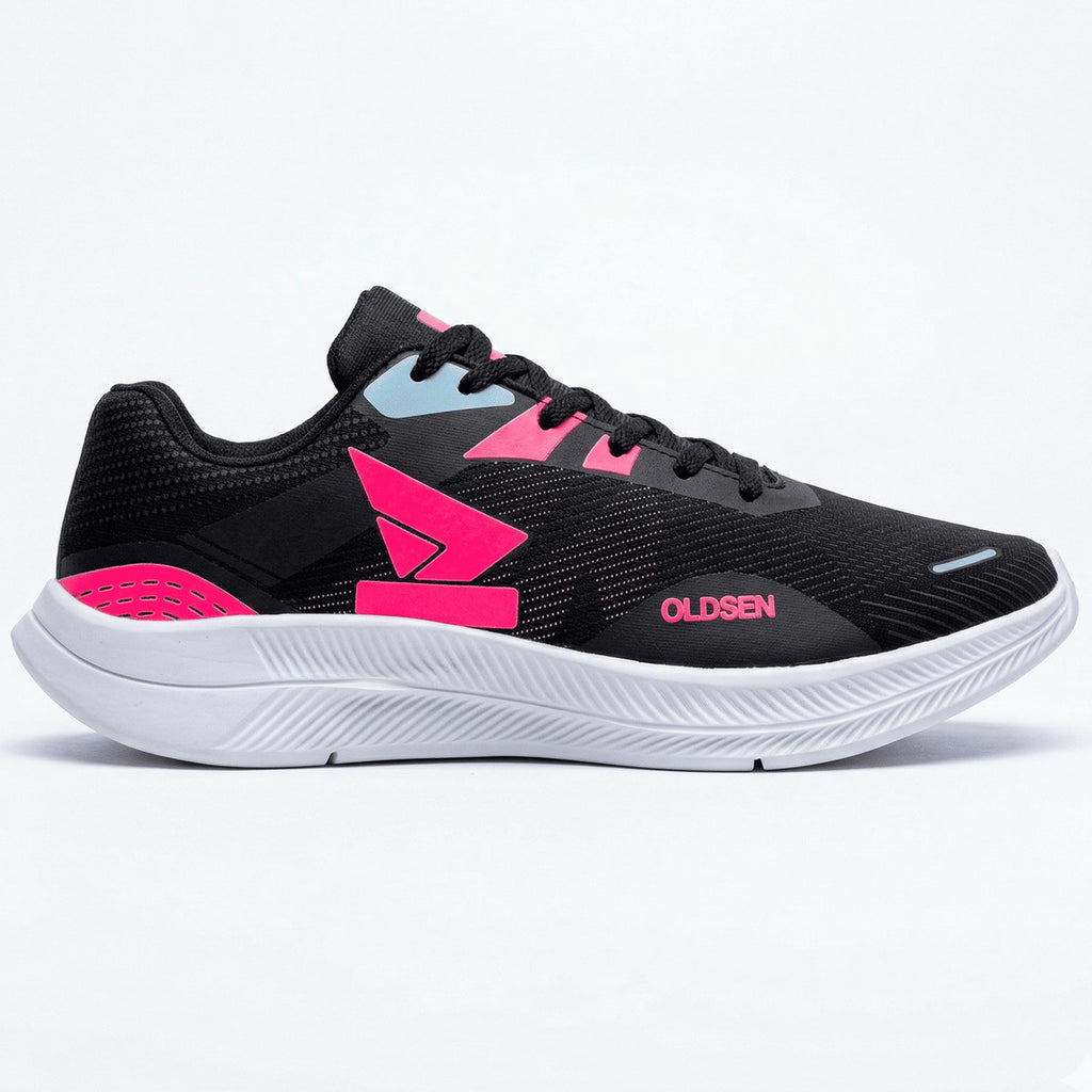 Tênis Feminino Casual Esportivo — Pink — detalhe
