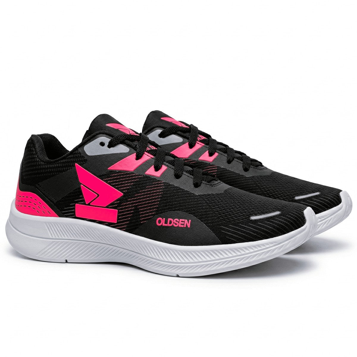 Tênis Feminino Casual Esportivo — Pink — vista superior