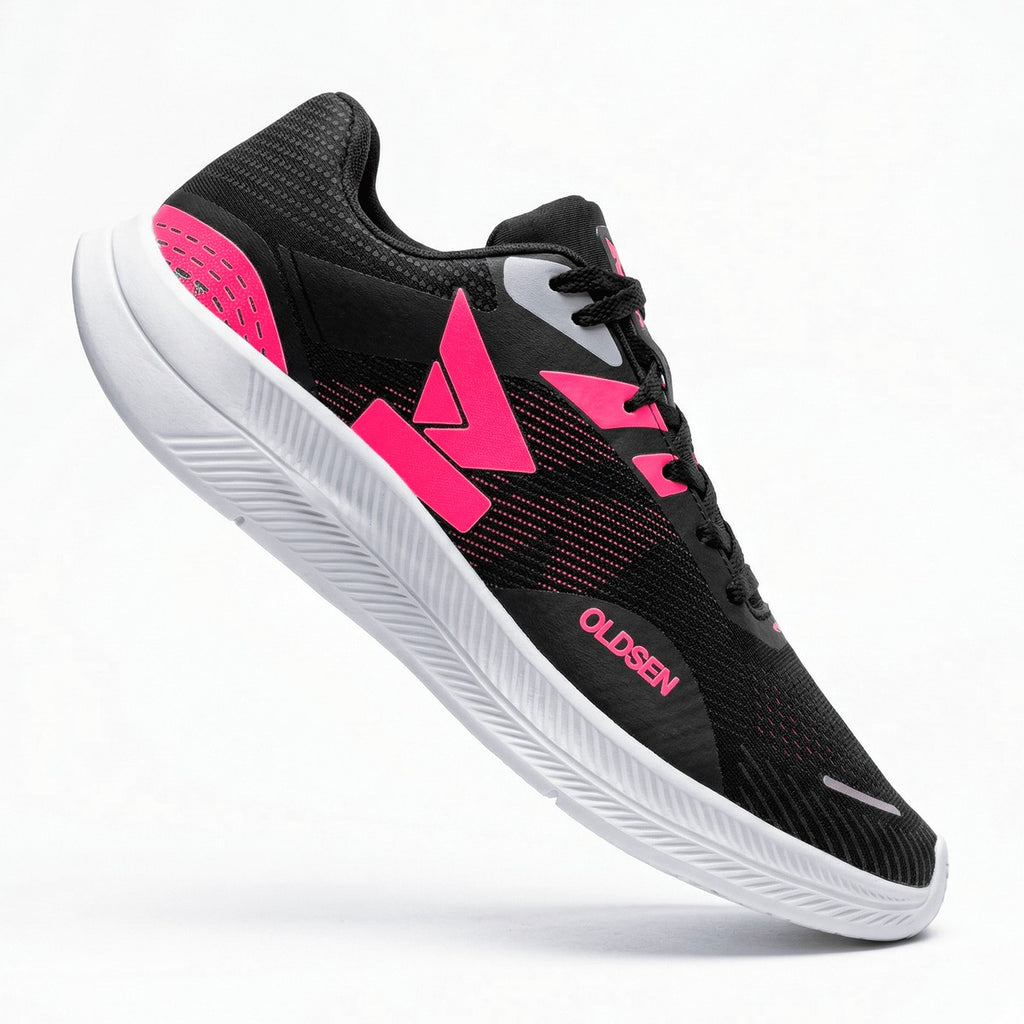Tênis Feminino Casual Esportivo — Pink — vista lateral