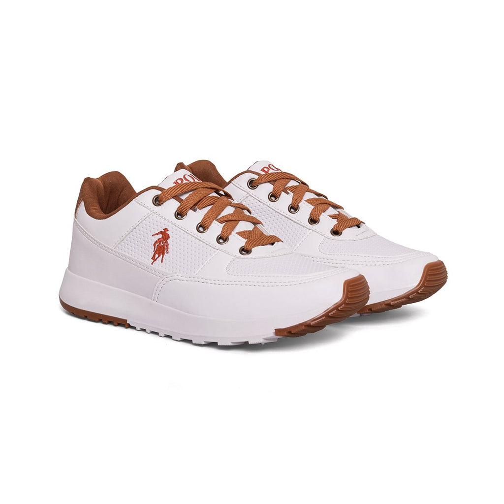 Sapatênis Masculino Casual — Branco — vista frontal