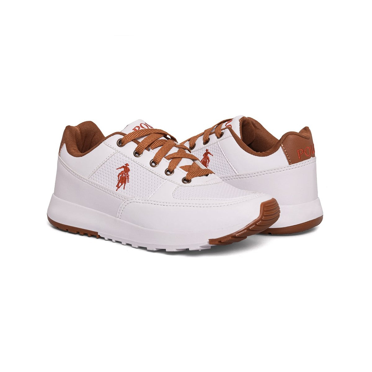 Sapatênis Masculino Casual — Branco — outro ângulo