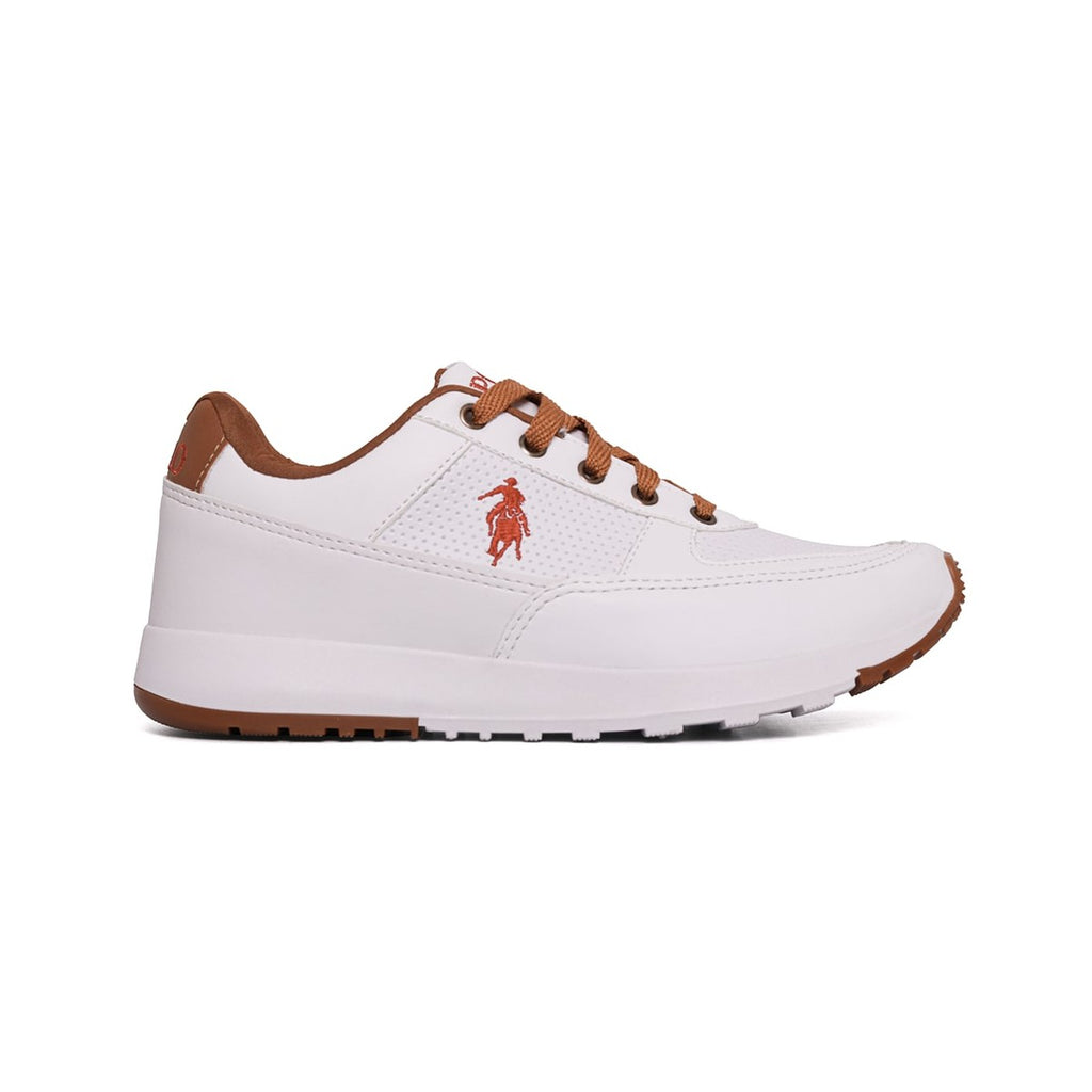 Sapatênis Masculino Casual — Branco — vista lateral