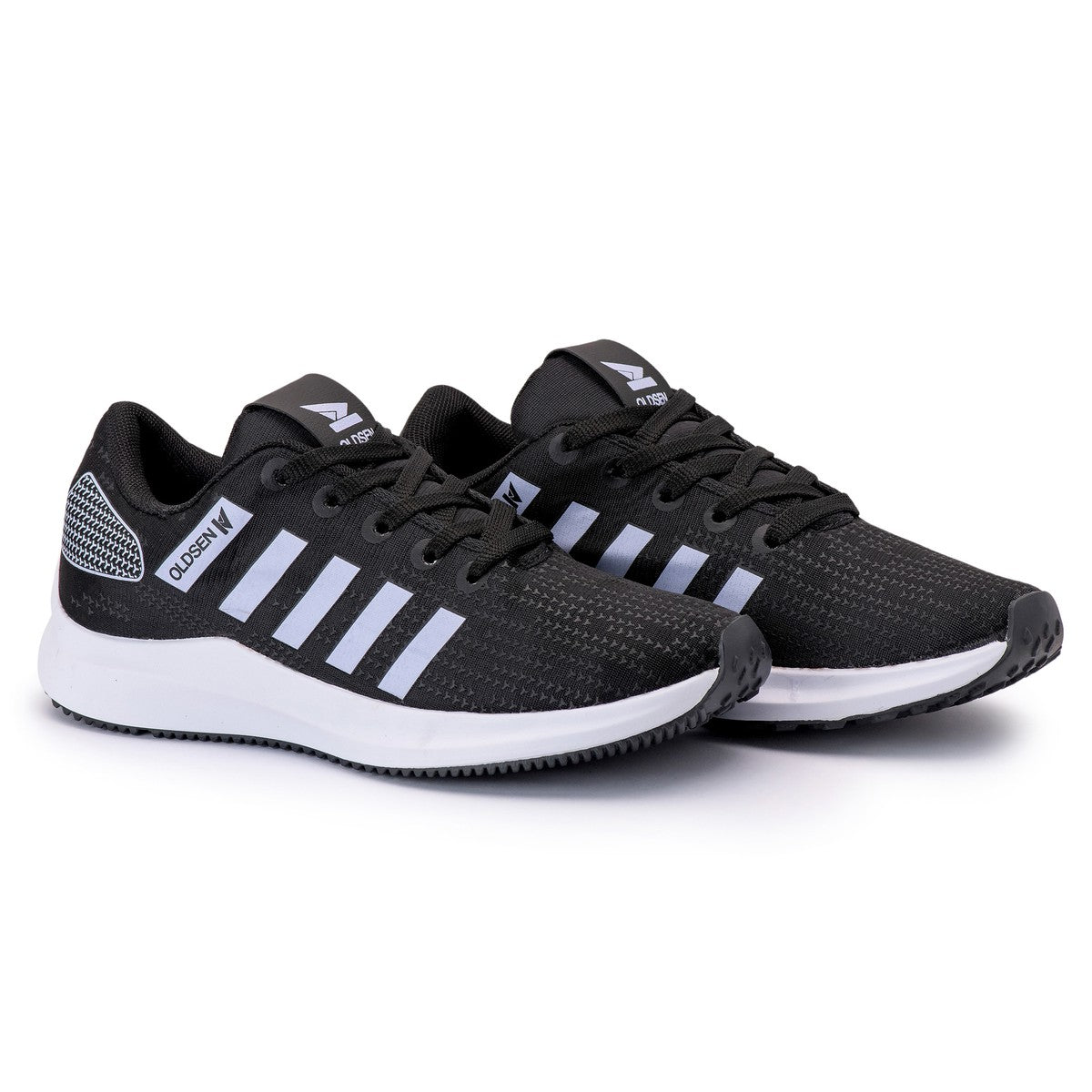 Tênis Masculino Casual Esportivo — Preto — vista frontal
